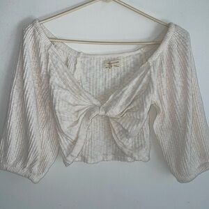 Urban Outfitters Cross Crop Top